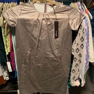 Metallic Shimmer Dress